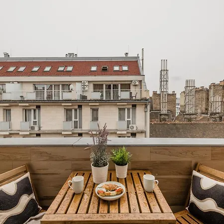 Luxe 3bed 3bath With Balcony & Views By Newyork Cafe 公寓 布达佩斯